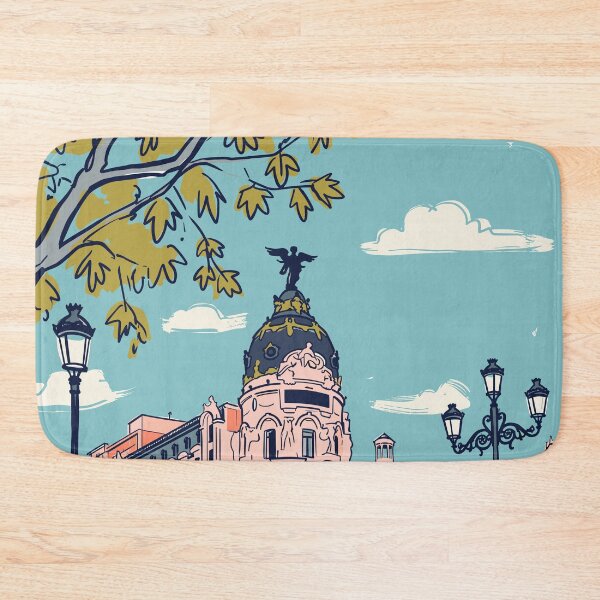 Item preview, Madrid Vintage Retro Spain Travel designed and sold by RareDeerArt.