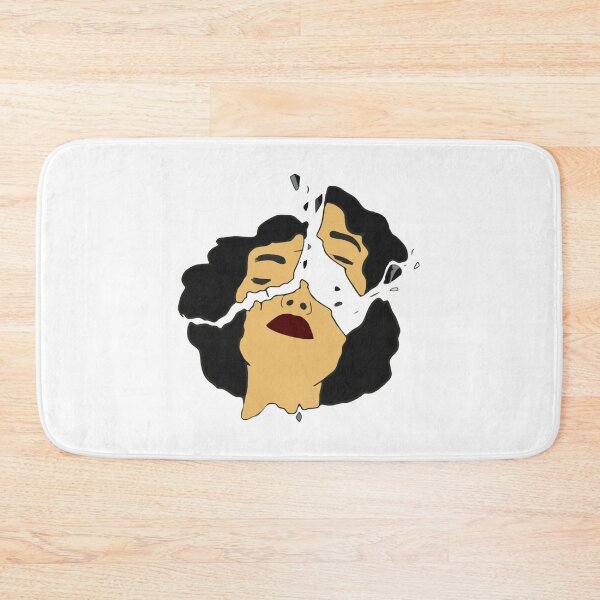 Item preview, Broken Woman Emotional Abstract Shattered Face Art designed and sold by SnapSorcerar.