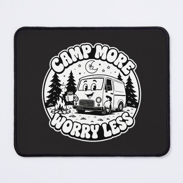 Item preview, Vanlife Camp More Worry Less | Perfect Gift For You And Friends designed and sold by michouar-str.