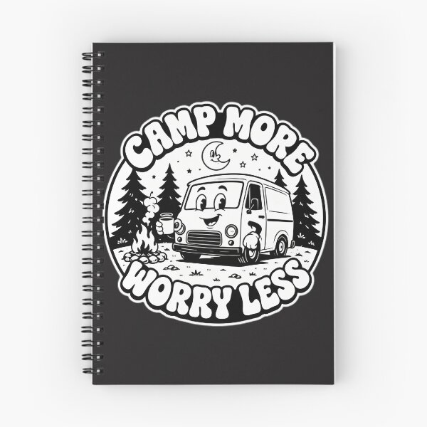 Item preview, Vanlife Camp More Worry Less | Perfect Gift For You And Friends designed and sold by michouar-str.