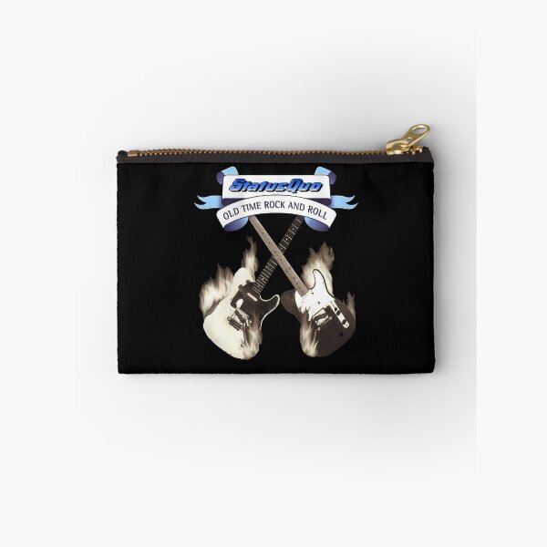 Item preview, Status Quo Old Time Rock And Roll Flaming Guitars designed and sold by WickedandLovely.