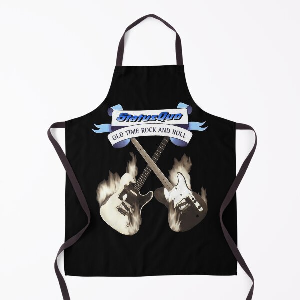 Item preview, Status Quo Old Time Rock And Roll Flaming Guitars designed and sold by WickedandLovely.