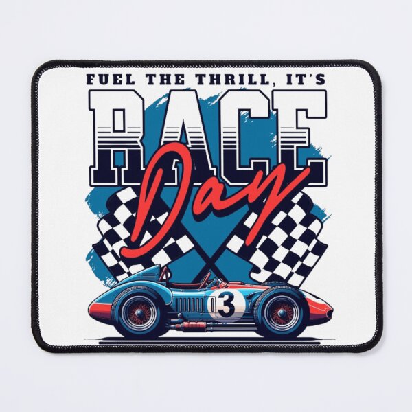 Item preview, Race Day Classic Sports Car Racing Vintage Motorsport Design designed and sold by MindMess Studio.