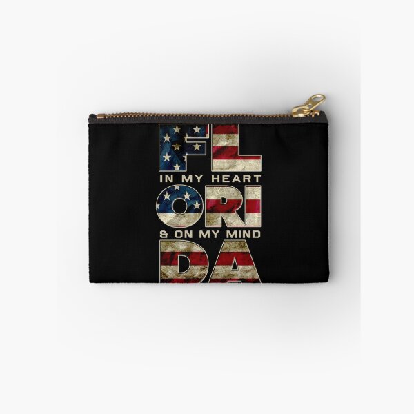 Item preview, Florida In My Heart and My Mind Proud Strong Awesome Design Gift designed and sold by djpraxis.