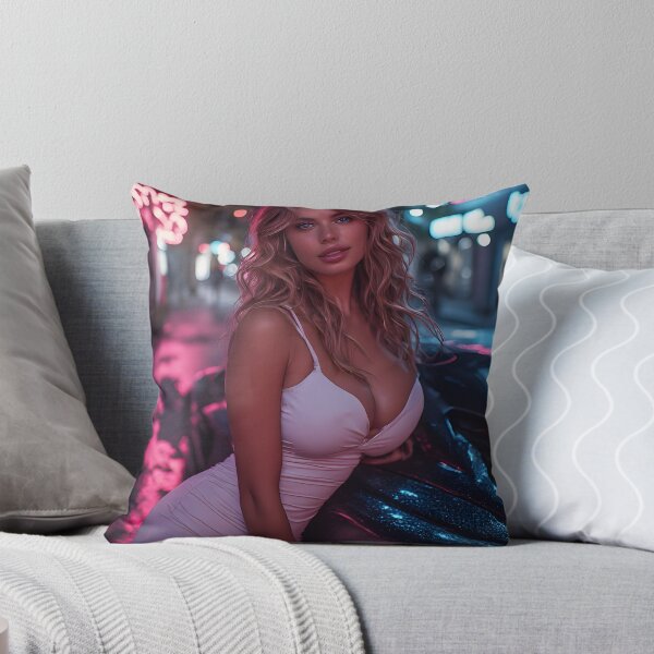 Item preview, Neon Night City Woman by Sports Car designed and sold by Holub Art Studio & design.