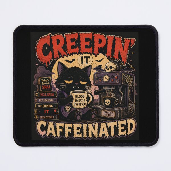 Item preview, Creepin’ It Caffeinated designed and sold by QuixoticDigital.