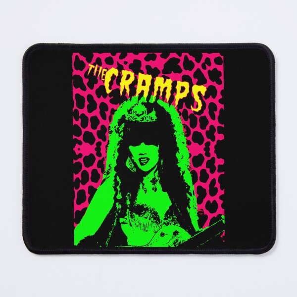Item preview, Neon Green Woman Portrait On Pink Leopard designed and sold by RunThere.