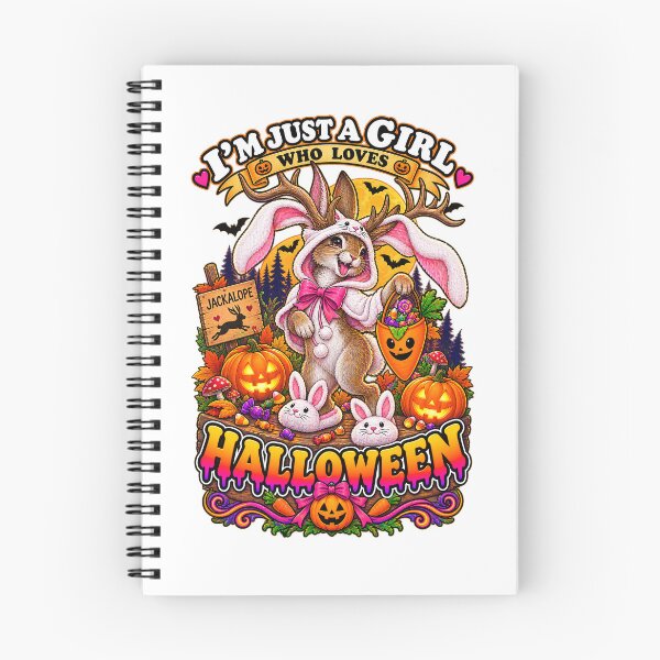 Item preview, ⭐ CRYPT OR TREAT COLLECTION - CRYPTID - JACKALOPE IN BUNNY COSTUME - GIRL - North America designed and sold by WheelieGdArt.