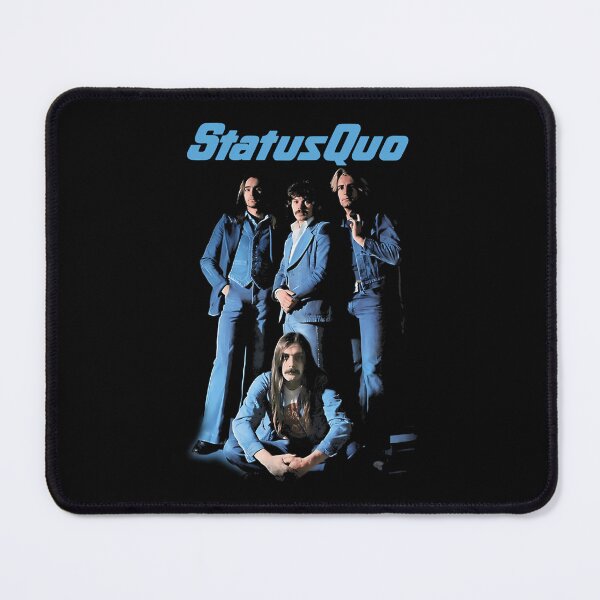 Item preview, Status Quo Blue Suits Portrait designed and sold by WickedandLovely.