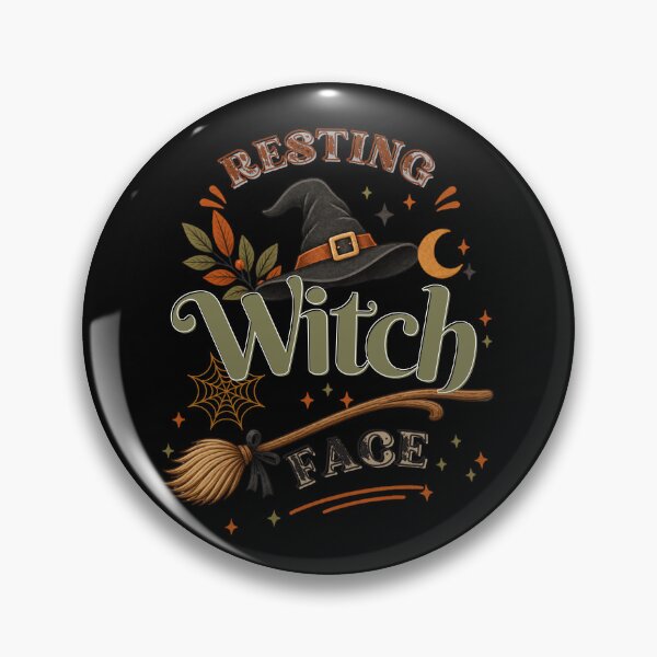 Item preview, RESTING WITCH FACE designed and sold by tnwbank.