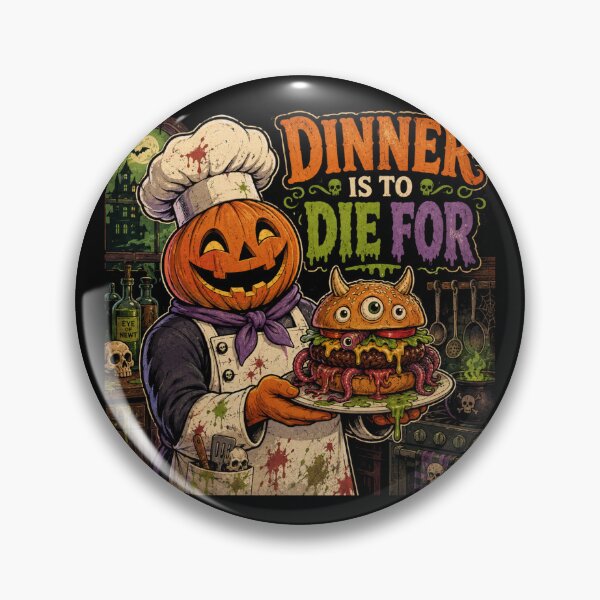 Item preview, Dinner Is To Die For designed and sold by QuixoticDigital.
