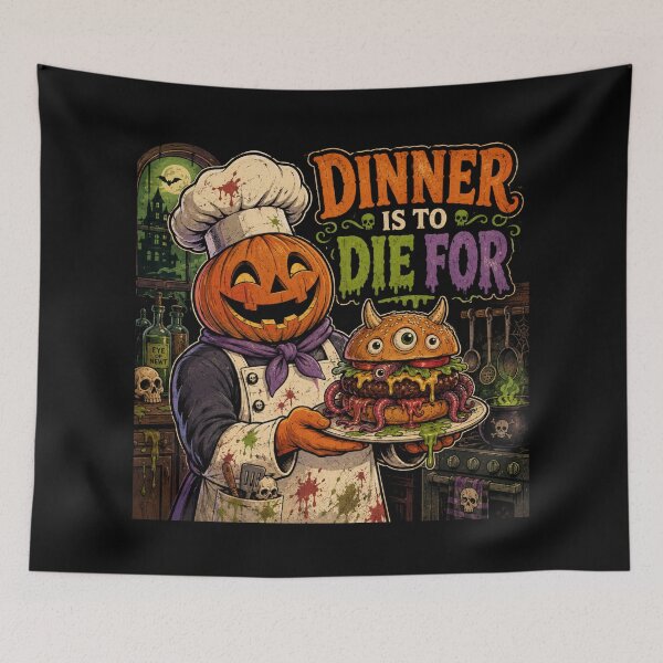 Item preview, Dinner Is To Die For designed and sold by QuixoticDigital.