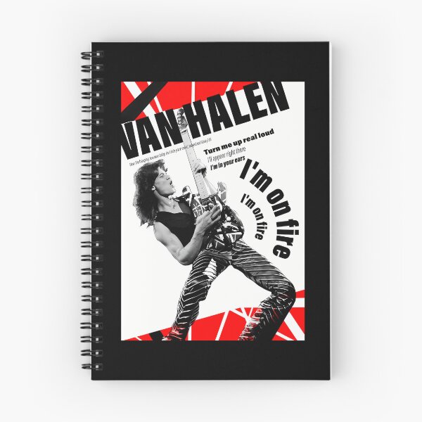 Item preview, Van Halen On Fire designed and sold by RobynPeckArt.
