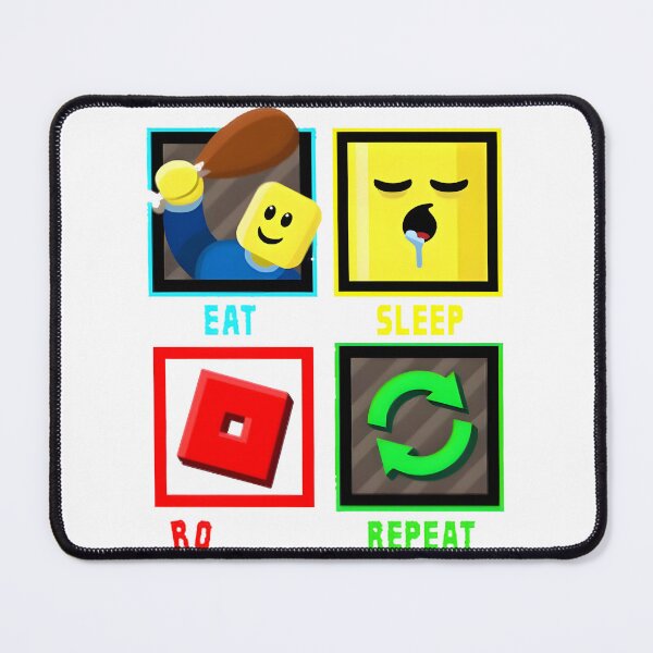 Item preview, Funny Gamer Eat Sleep Roblox Repeat Design | Limited Edition designed and sold by flaviadesigner.