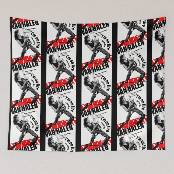 Item preview, Van Halen On Fire designed and sold by RobynPeckArt.