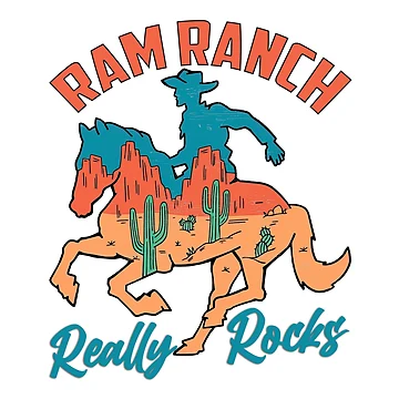Artwork thumbnail, Ram Ranch Really Rocks, Ram Ranch, Ram Ranch Lyrics by graphic-genie