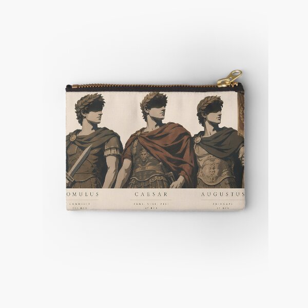 Item preview, Roman Historical Icons | Romulus, Julius Caesar & Augustus Classical Art designed and sold by Wandered North.
