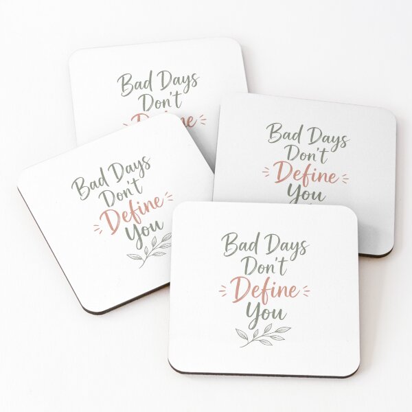 Item preview, Bad Days Don't Define You Therapy Core Print designed and sold by Panom Suavichien.
