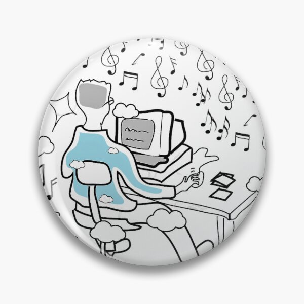 Item preview, Melodious Office Vibes designed and sold by DEZINOMANIA.