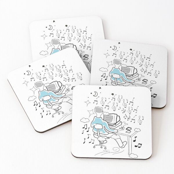 Item preview, Melodious Office Vibes designed and sold by DEZINOMANIA.