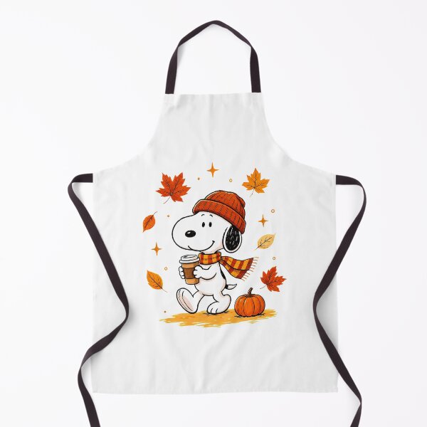 Item preview, Cute Dog Autumn Coffee Beanie Scarf designed and sold by jaquelynco.