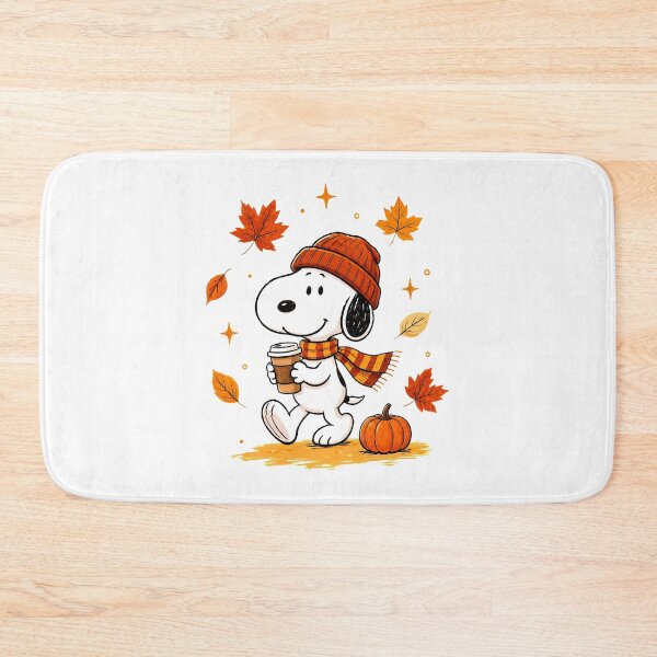 Item preview, Cute Dog Autumn Coffee Beanie Scarf designed and sold by jaquelynco.