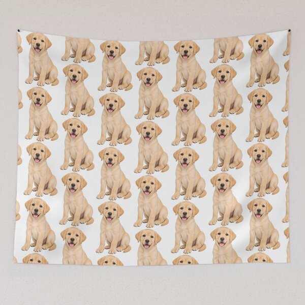 Item preview, Yellow Labrador Retriever Puppy designed and sold by BackgroundND.