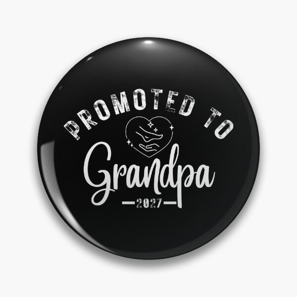 Item preview, Promoted To Grandpa 2027 Vintage Style Gift for First Time Grandpa | New Grandfather Pregnancy Announcement Tee designed and sold by Teetreasure2.