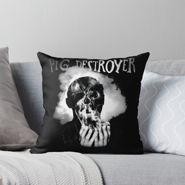 Item preview, Glowing Smoke Skull Held By Hands In Darkness designed and sold by kjanedesigns ⭐ ⭐ ⭐ ⭐ ⭐.