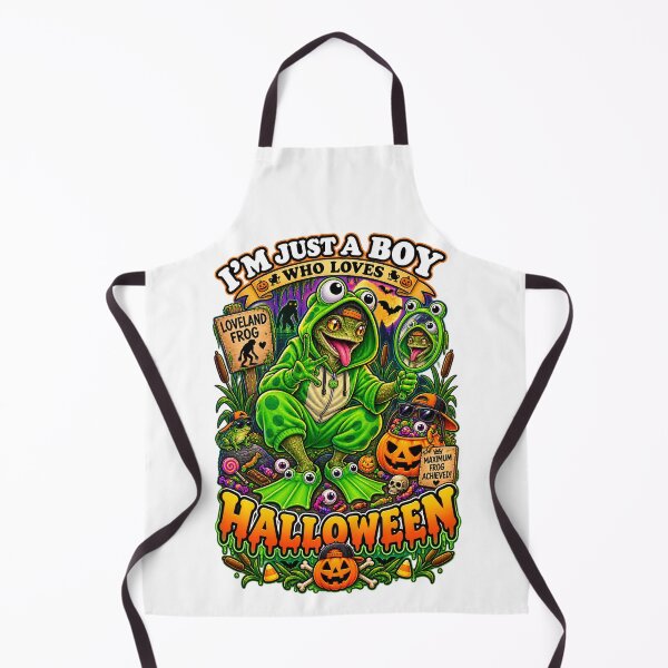 Item preview, ⭐ CRYPT OR TREAT COLLECTION - CRYPTID - LOVELAND FROG IN FROG COSTUME - HOODED FROG ONESIES - BOY - LOVELAND OHIO CRYPTID designed and sold by WheelieGdArt.