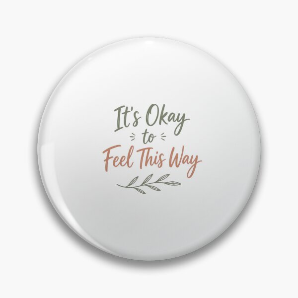 Item preview, It's Okay to Feel This Way Therapy Core Print designed and sold by Panom Suavichien.