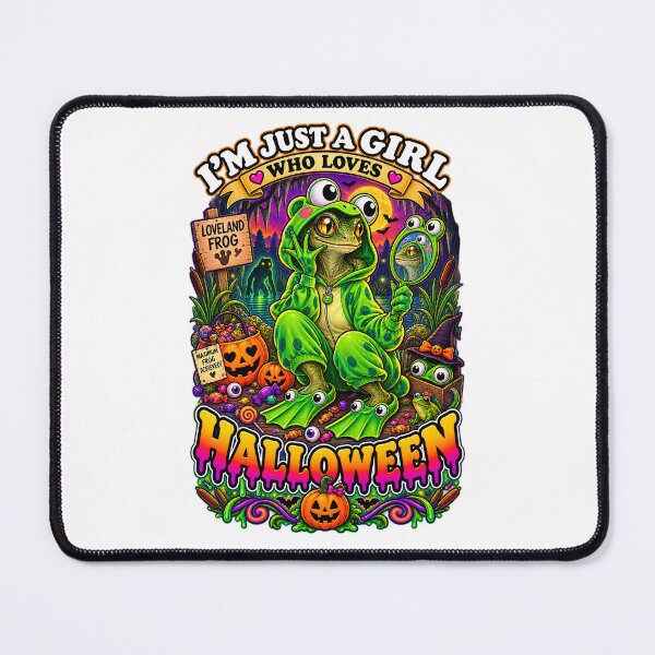 Item preview, ⭐ CRYPT OR TREAT COLLECTION - CRYPTID - LOVELAND FROG IN FROG COSTUME - HOODED FROG ONESIES - GIRL - LOVELAND OHIO CRYPTID designed and sold by WheelieGdArt.