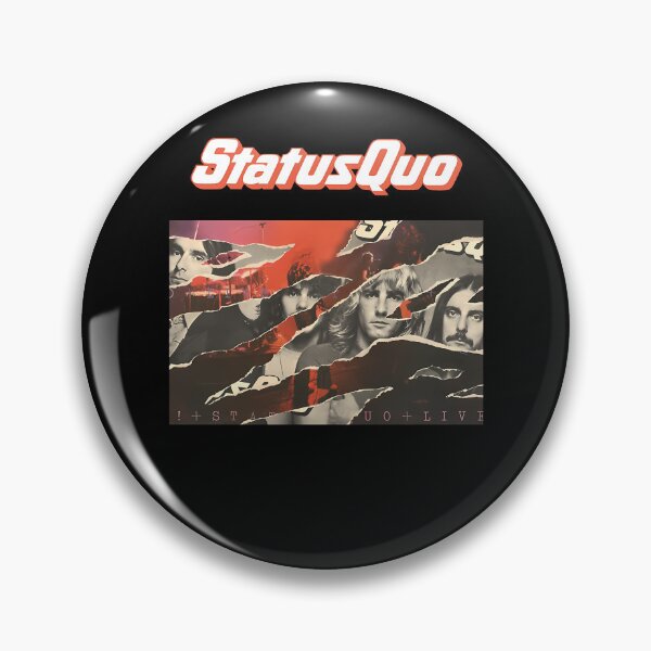 Item preview, Status Quo Live Torn Paper Collage designed and sold by bestfarid.