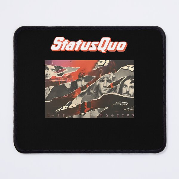 Item preview, Status Quo Live Torn Paper Collage designed and sold by bestfarid.