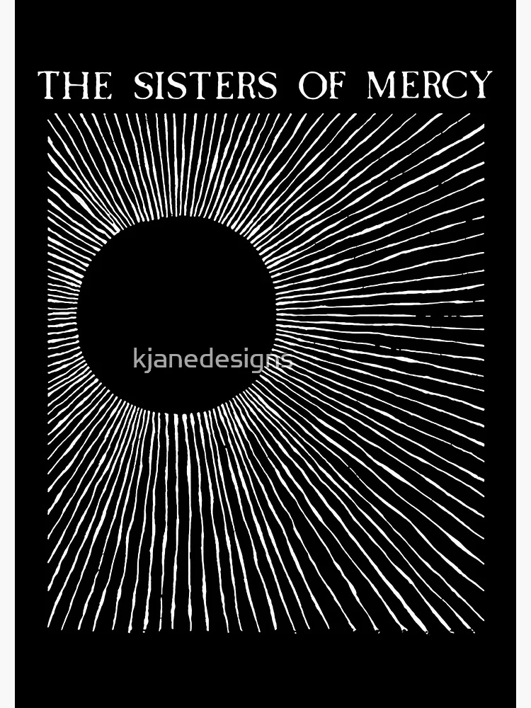 Thumbnail 3 of 3, Journal, Sun Rays Radiating From Black Circle Pattern designed and sold by kjanedesigns ⭐ ⭐ ⭐ ⭐ ⭐.