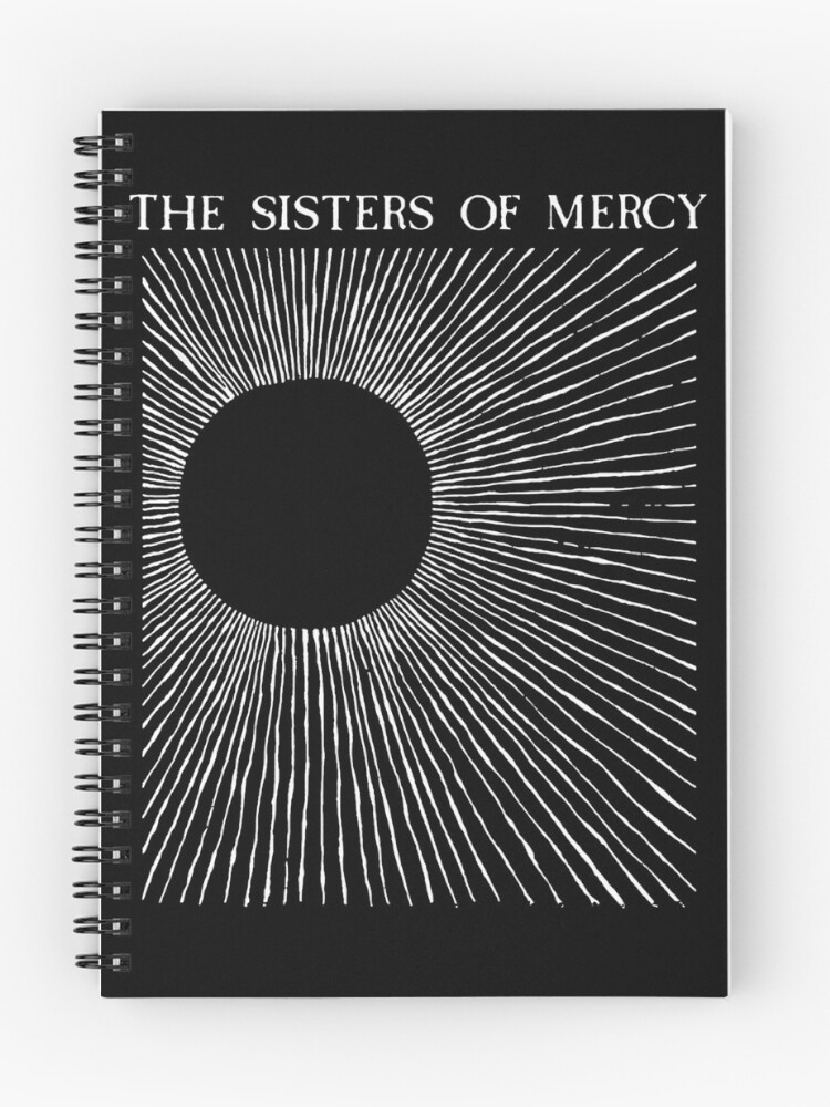 Thumbnail 1 of 3, Journal, Sun Rays Radiating From Black Circle Pattern designed and sold by degla.