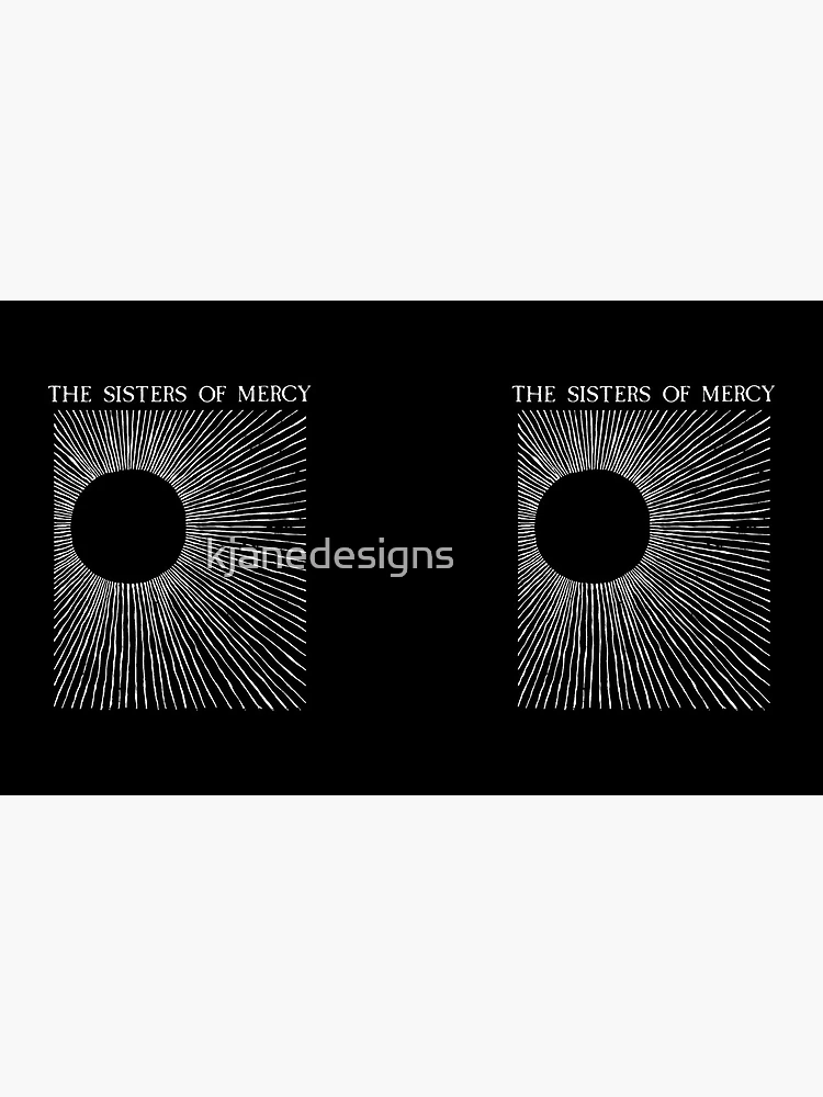 Thumbnail 4 of 4, Coffee Mug, Sun Rays Radiating From Black Circle Pattern designed and sold by kjanedesigns ⭐ ⭐ ⭐ ⭐ ⭐.