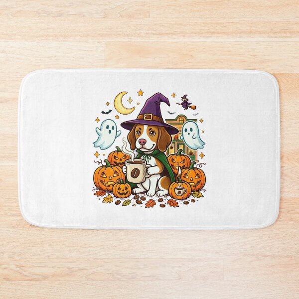 Item preview, Cute Beagle Coffee Halloween Dog Art designed and sold by PaisynnSeika.