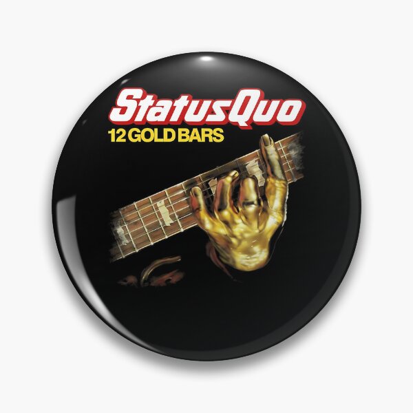 Item preview, Status Quo 12 Gold Bars Guitar Fretboard designed and sold by bestfarid.