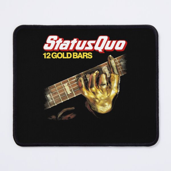 Item preview, Status Quo 12 Gold Bars Guitar Fretboard designed and sold by bestfarid.