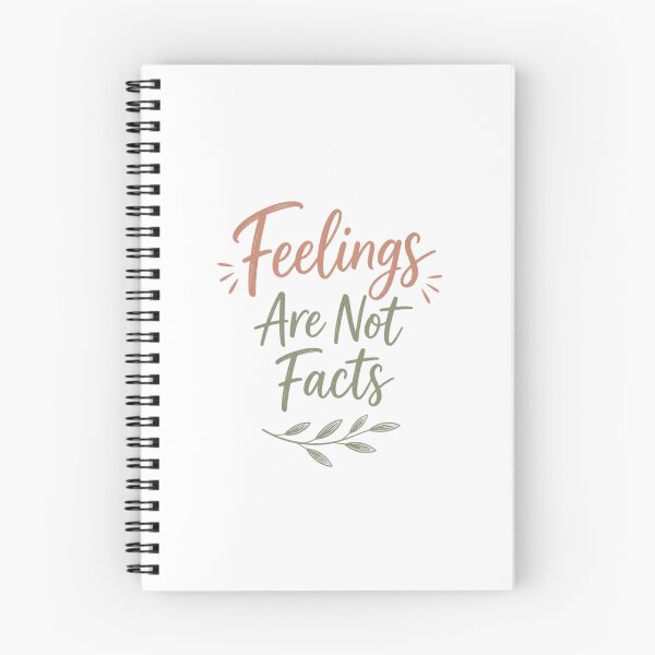 Item preview, Feelings Are Not Facts Therapy Core Wall Art designed and sold by Panom Suavichien.