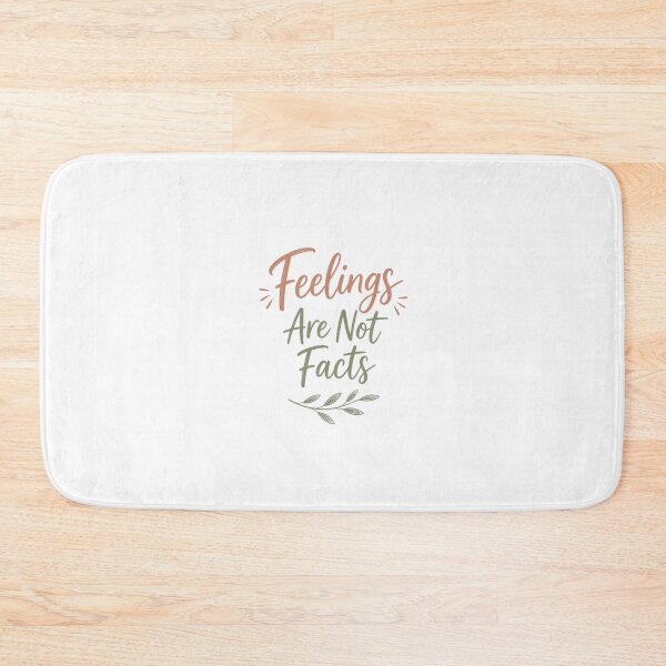 Item preview, Feelings Are Not Facts Therapy Core Wall Art designed and sold by Panom Suavichien.