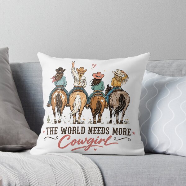 Item preview, Cowgirl Quotes, The World Needs More Cowgirl designed and sold by graphic-genie.