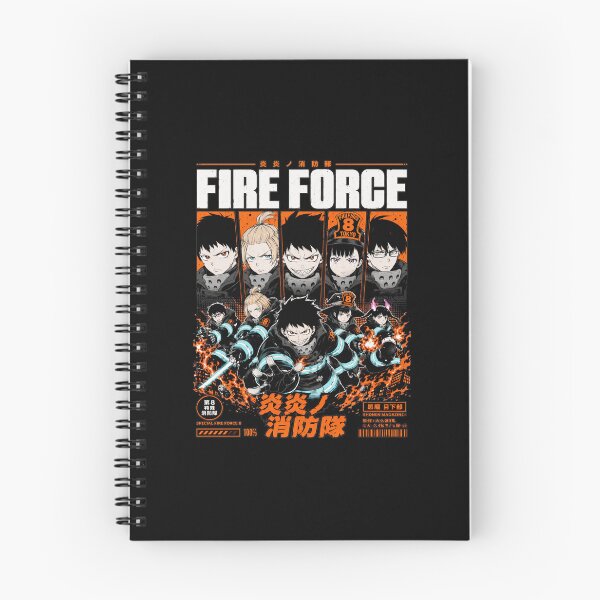 Item preview, Anime Action Heroes Fiery Brigade Design designed and sold by burmside48.