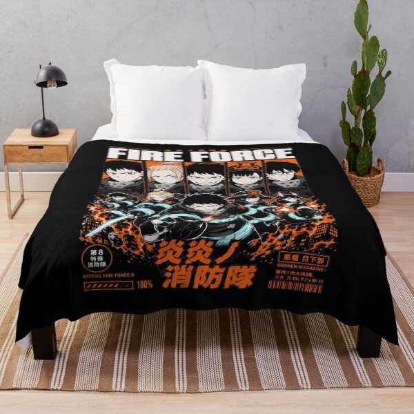 Item preview, Anime Action Heroes Fiery Brigade Design designed and sold by burmside48.