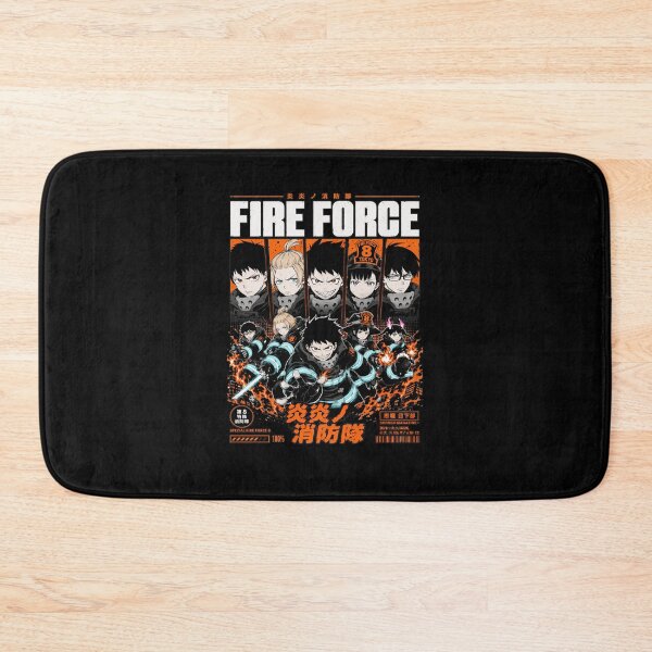 Item preview, Anime Action Heroes Fiery Brigade Design designed and sold by burmside48.