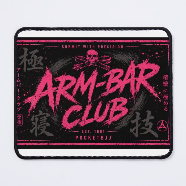 Item preview, ARM-BAR CLUB | BJJ Grappling Sticker designed and sold by POCKETBJJ.
