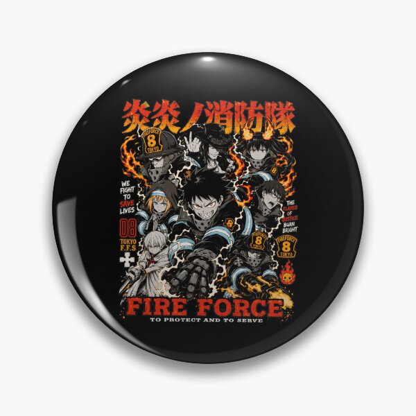 Item preview, Action Anime Firefighter Character designed and sold by honistratton.