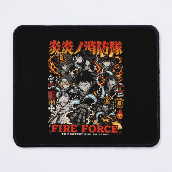 Item preview, Action Anime Firefighter Character designed and sold by honistratton.