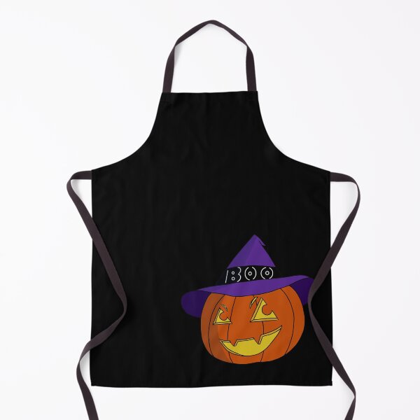 Item preview, Cute Kawaii Jack-o-lantern Pumpkin with Purple Witch Hat designed and sold by CozyCritters8.